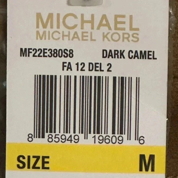 NWT $299 Michael Kors Designer Women’s Dark Camel Trench Coat Jacket Medium - Picture 6 of 15